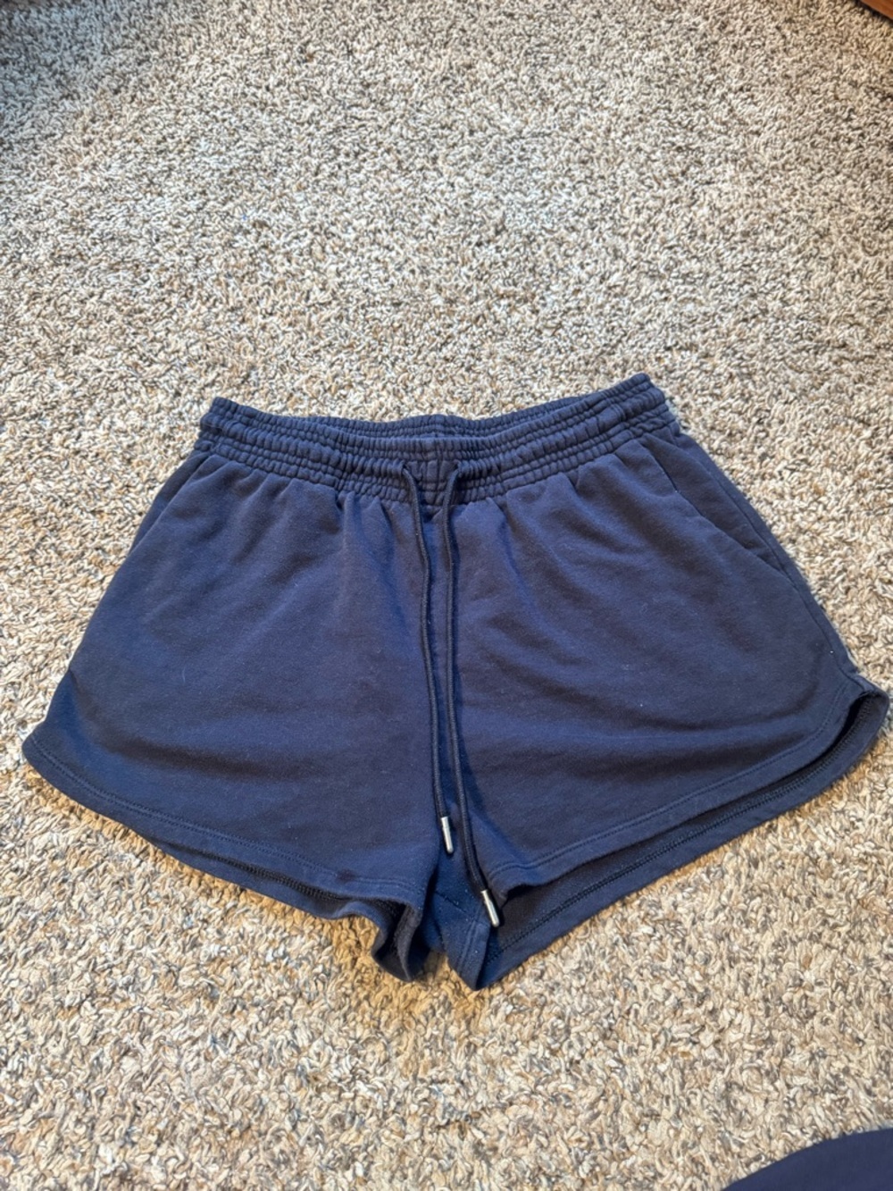 H&M black Athletic Drawstring Shorts